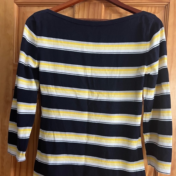 Escada Sport boat neck, striped top, size small - Picture 4 of 7
